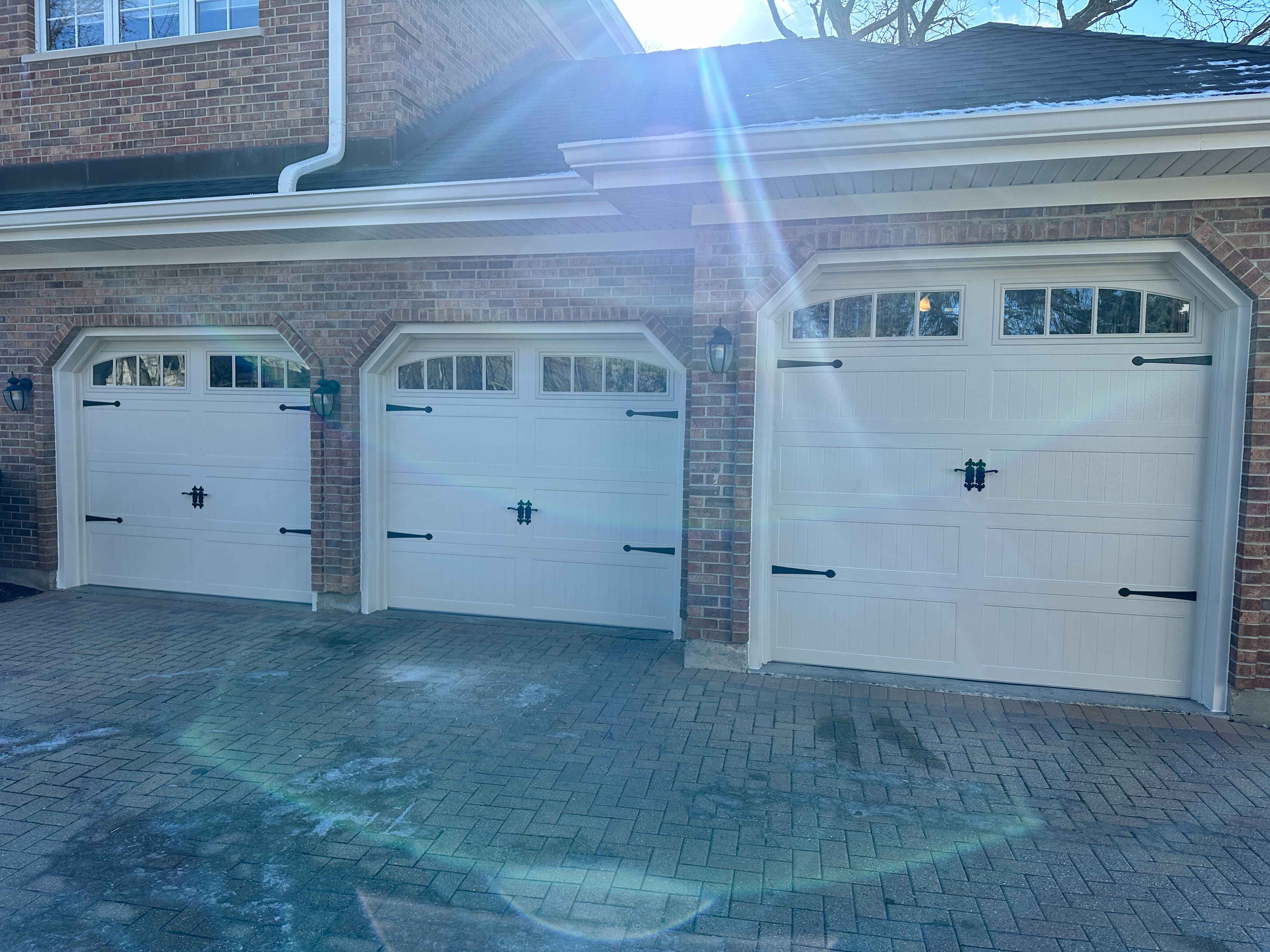 Stamped Carriage Garage Doors