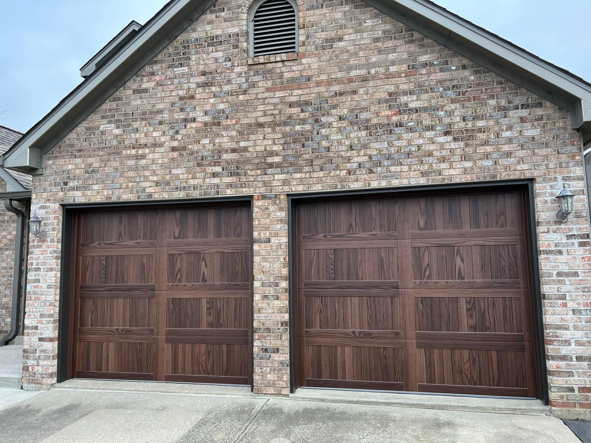 Stamped Shaker Garage Doors